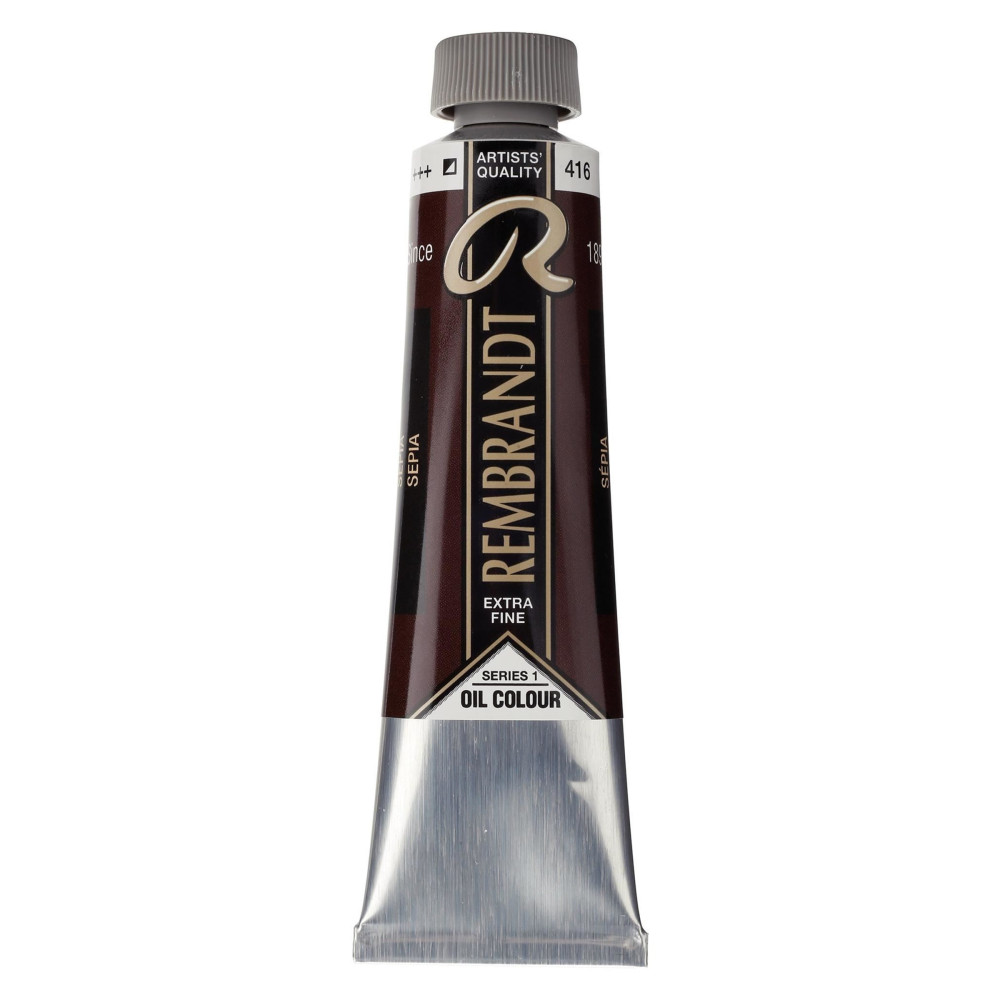 Farba olejna - Rembrandt - Sepia, 40 ml