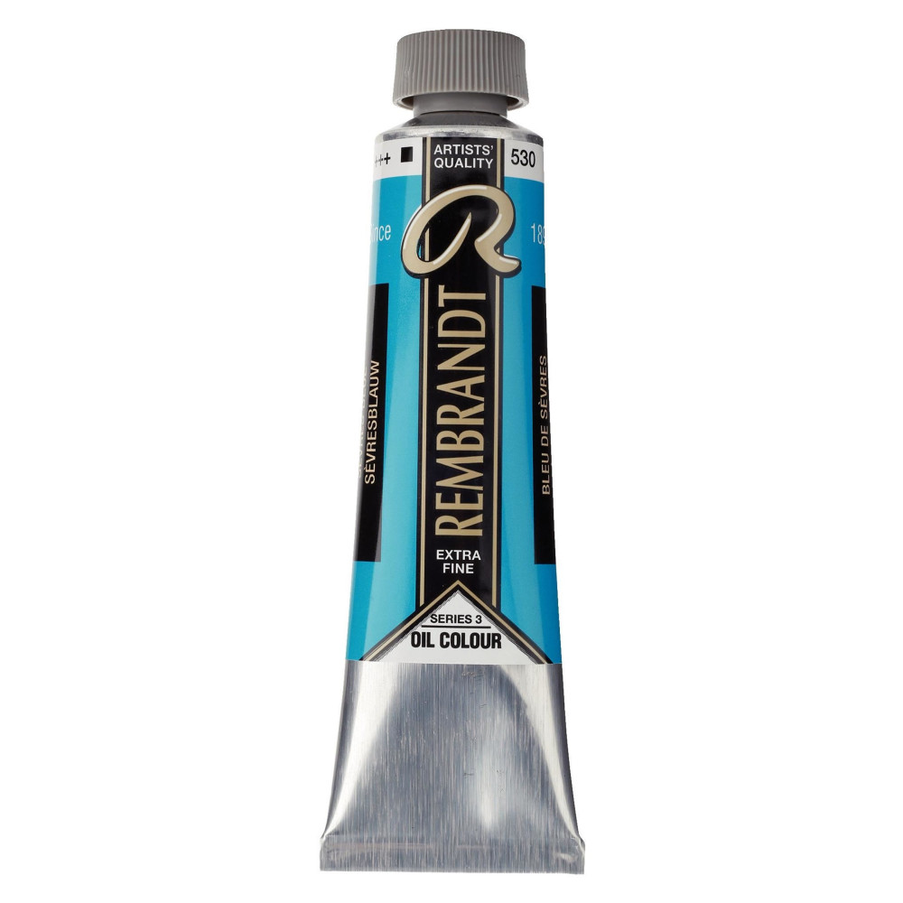 Farba olejna - Rembrandt - Sevres Blue, 40 ml