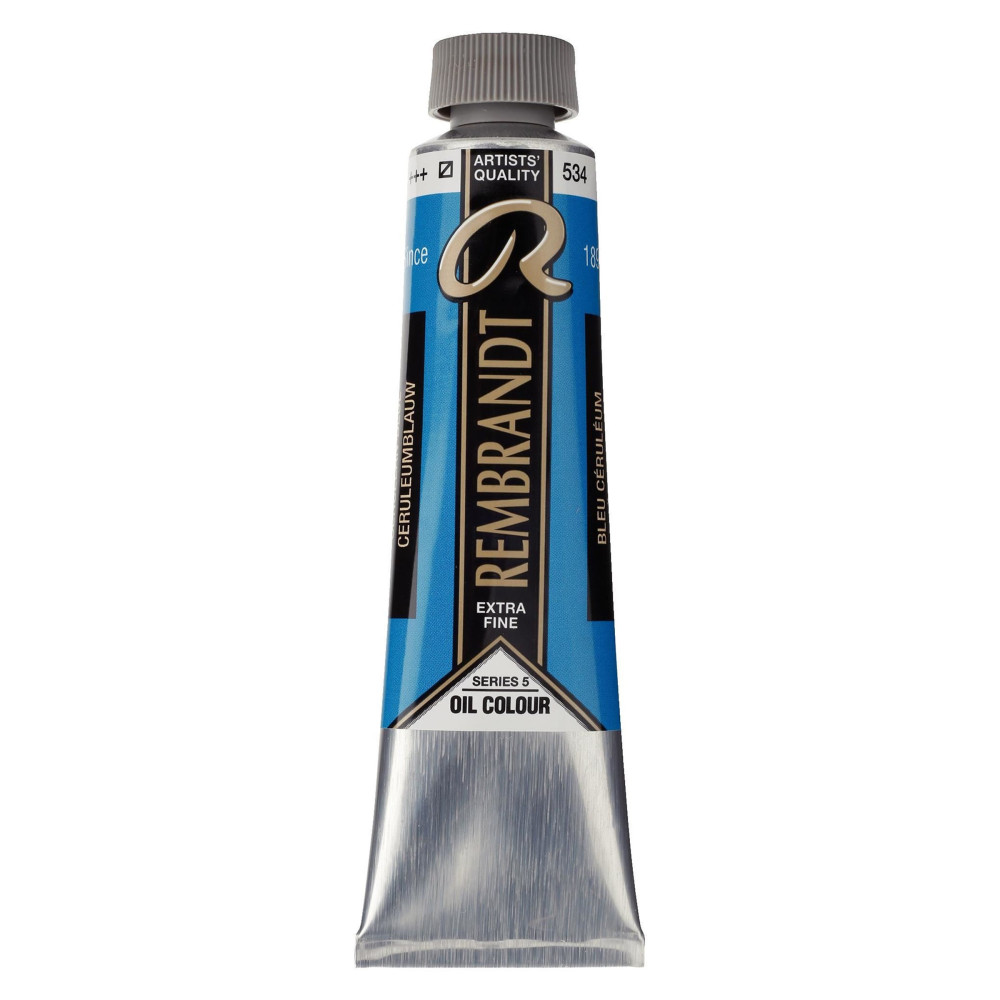 Farba olejna - Rembrandt - Cerulean Blue, 40 ml