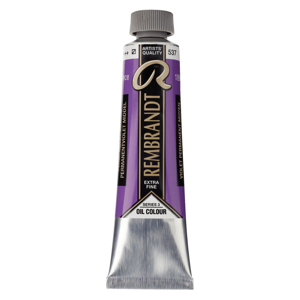 Oil paint in tube - Rembrandt - Permanent Violet Medium, 40 ml