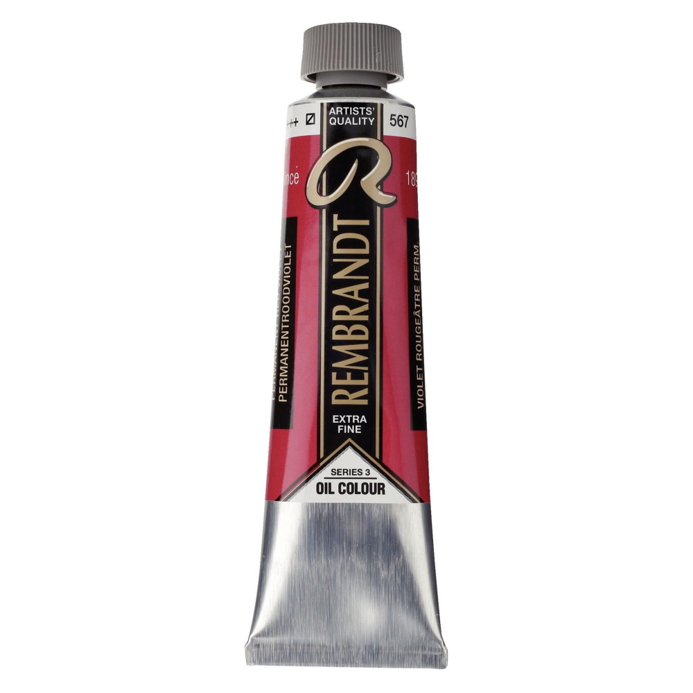 Farba olejna - Rembrandt - Permanent Red Violet, 40 ml