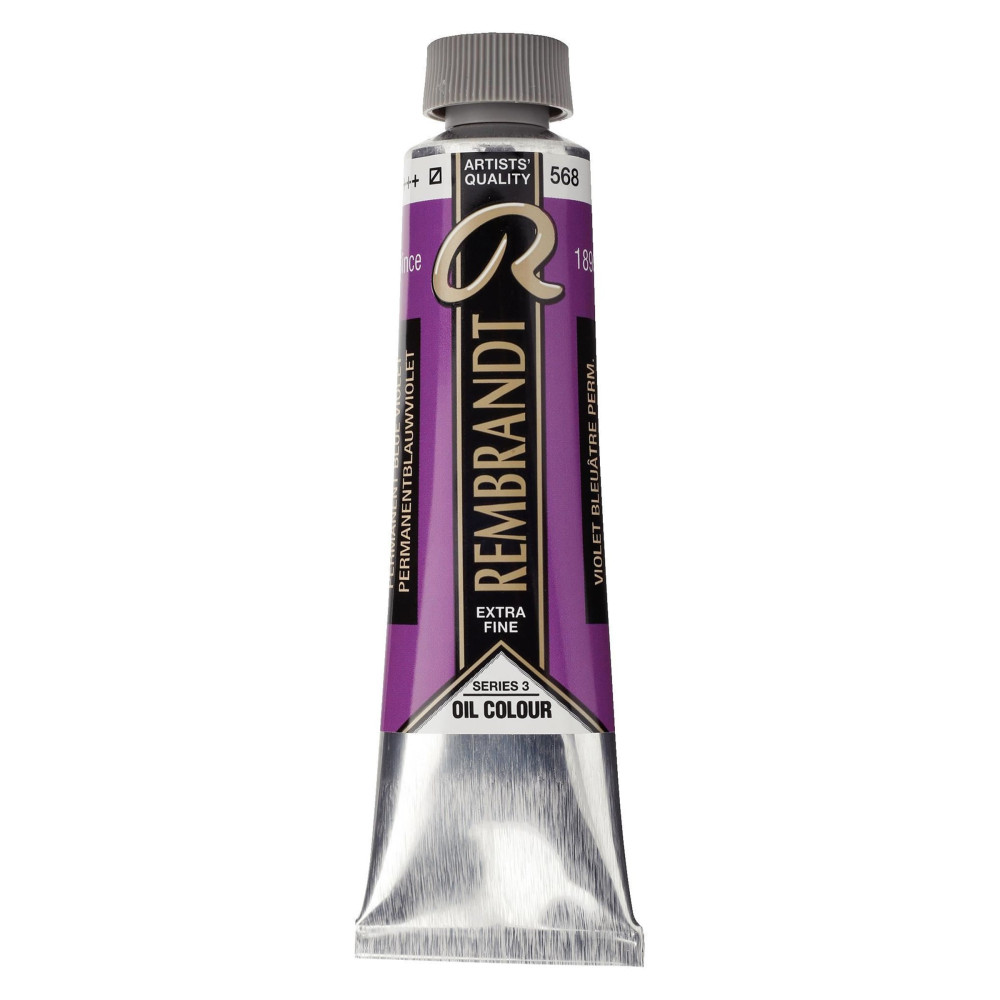 Oil paint in tube - Rembrandt - Permanent Blue Violet, 40 ml