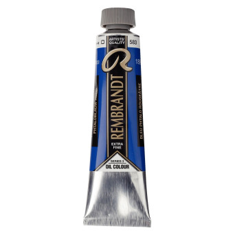 Farba olejna - Rembrandt - Phthalo Blue Reddish, 40 ml
