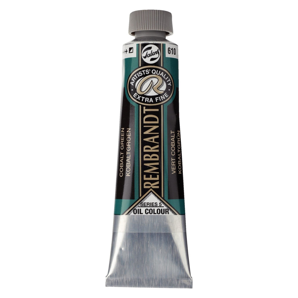 Farba olejna - Rembrandt - Cobalt Green, 40 ml