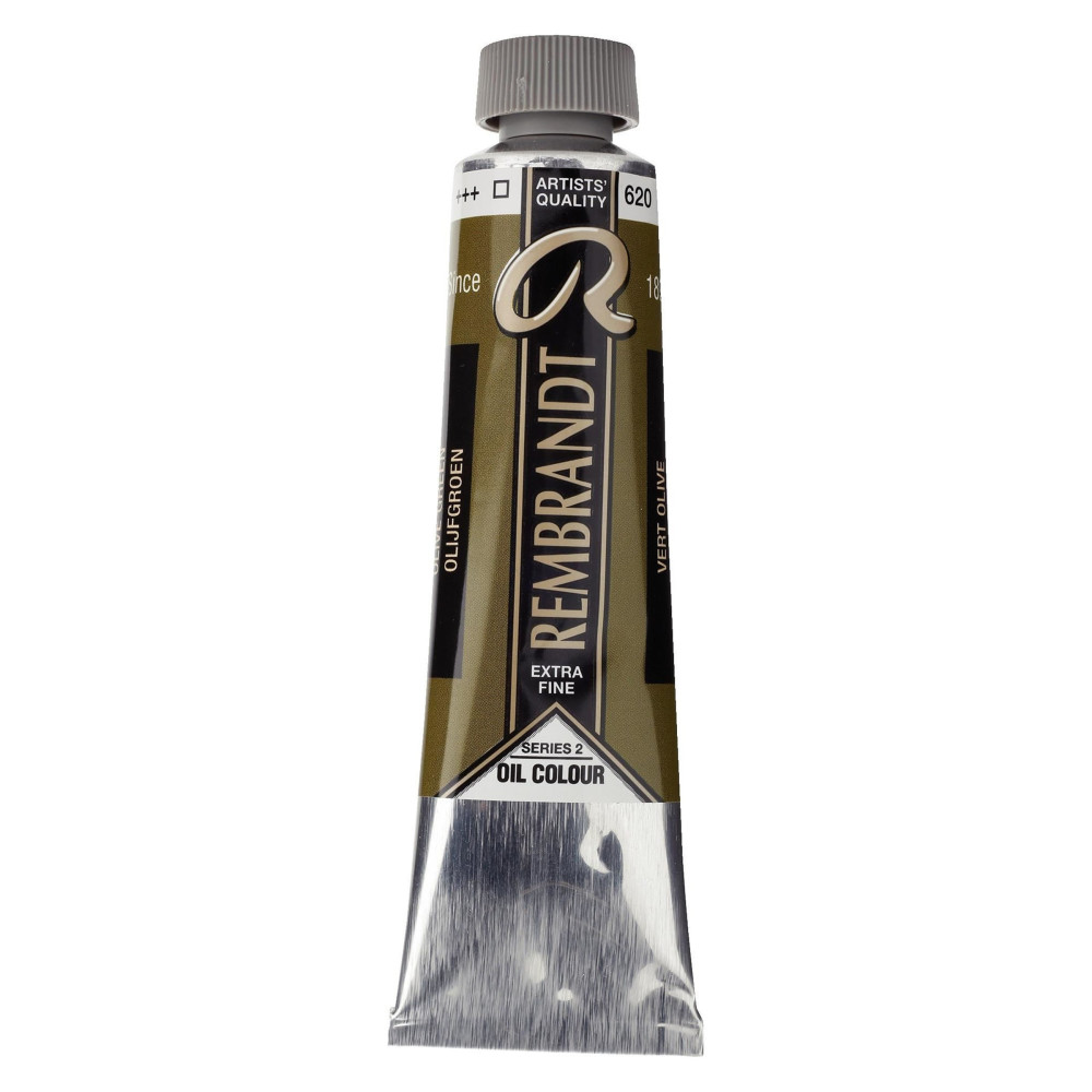 Farba olejna - Rembrandt - Olive Green, 40 ml