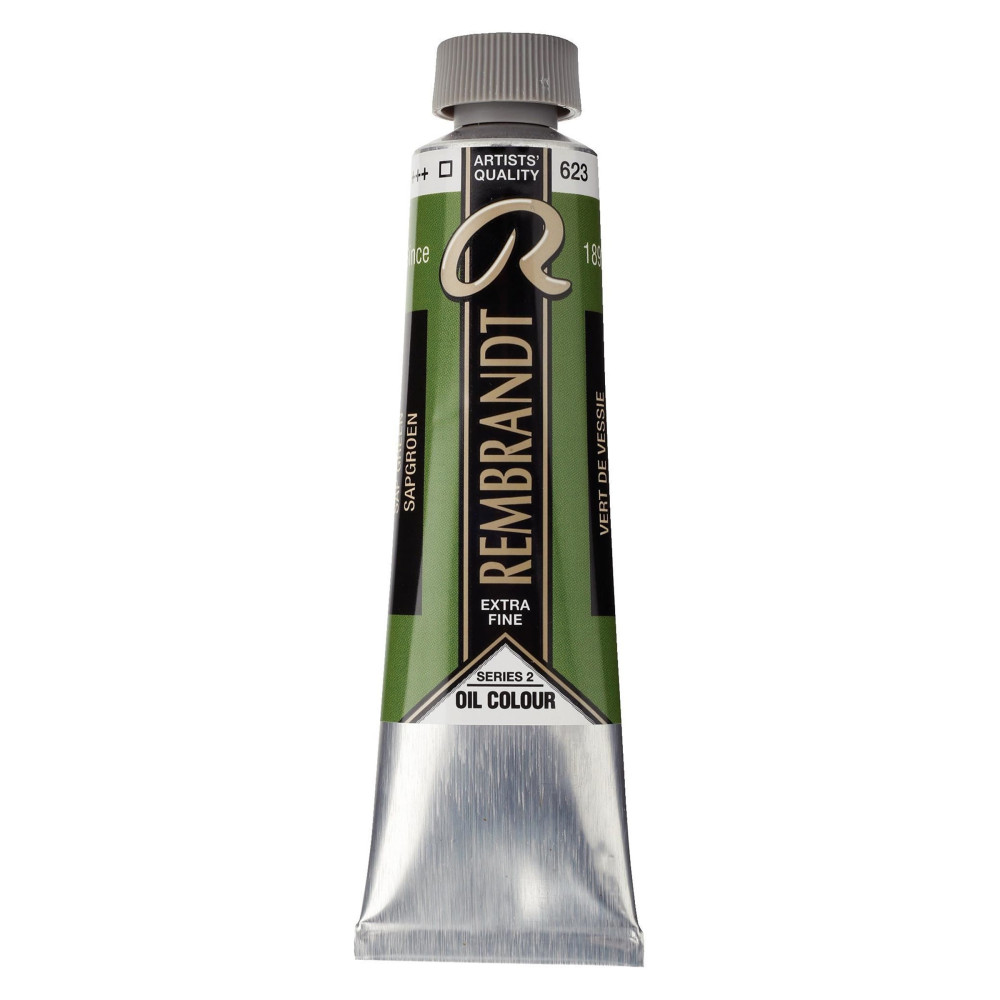Farba olejna - Rembrandt - Sap Green, 40 ml