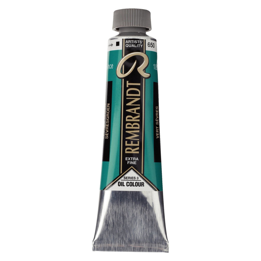 Farba olejna - Rembrandt - Sevres Green, 40 ml