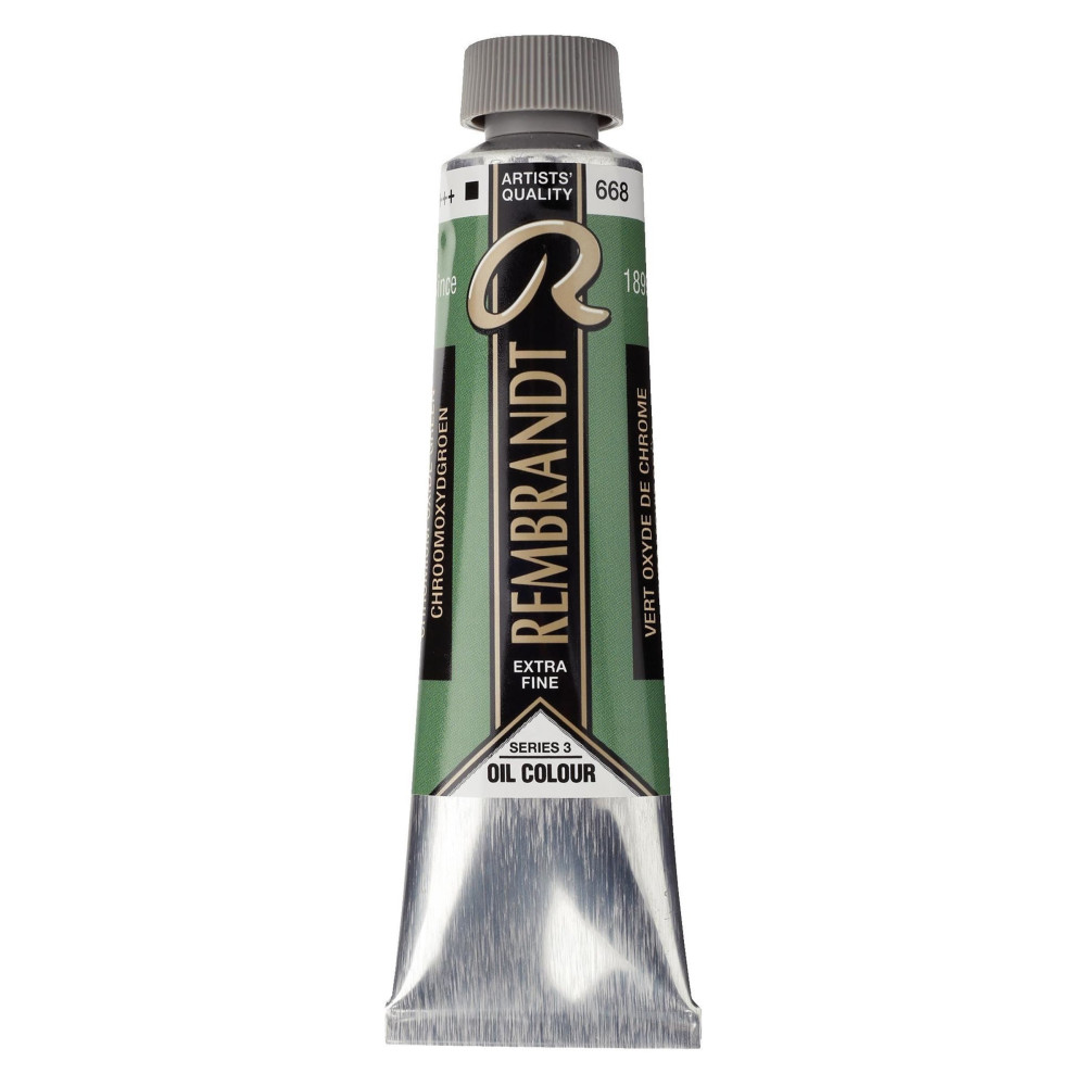 Oil paint in tube - Rembrandt - Chromium Oxide Green, 40 ml