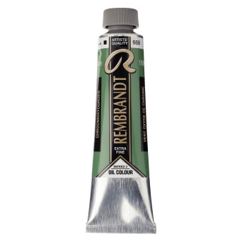 Oil paint in tube - Rembrandt - Chromium Oxide Green, 40 ml