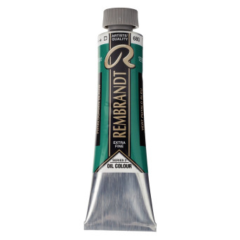 Farba olejna - Rembrandt - Phthalo Green Blue, 40 ml