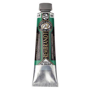 Farba olejna - Rembrandt - Cobalt Turquoise Green, 40 ml