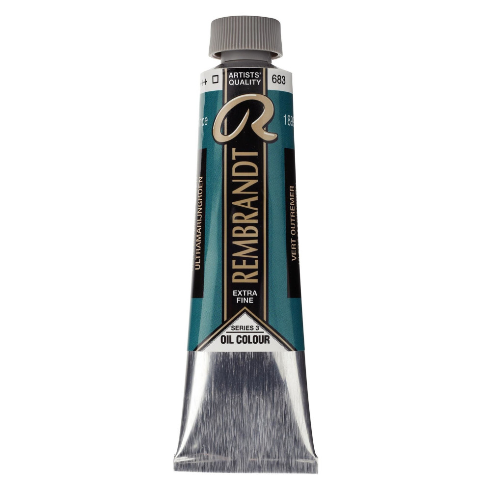 Oil paint in tube - Rembrandt - Ultramarine Green, 40 ml