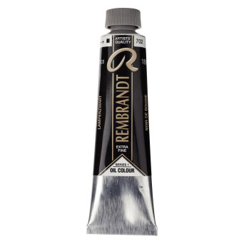 Oil paint in tube - Rembrandt - Lamp Black, 40 ml