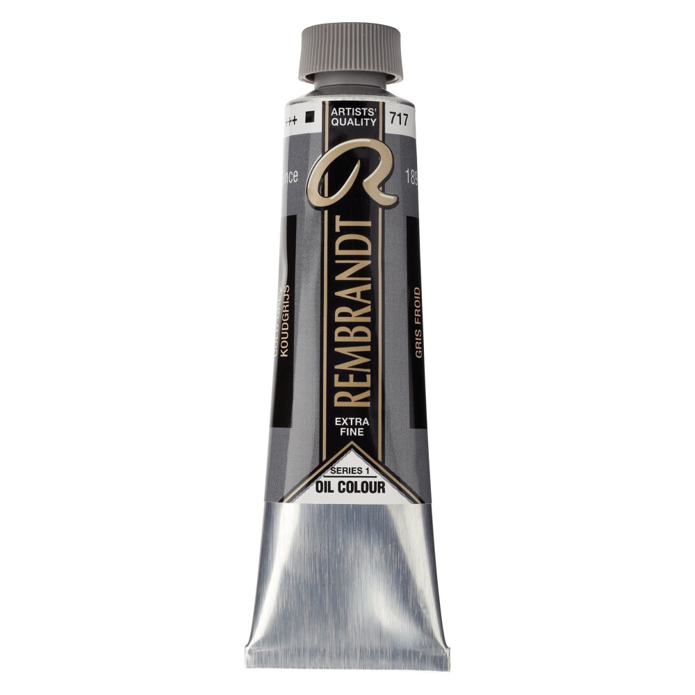 Farba olejna - Rembrandt - Cold Grey, 40 ml