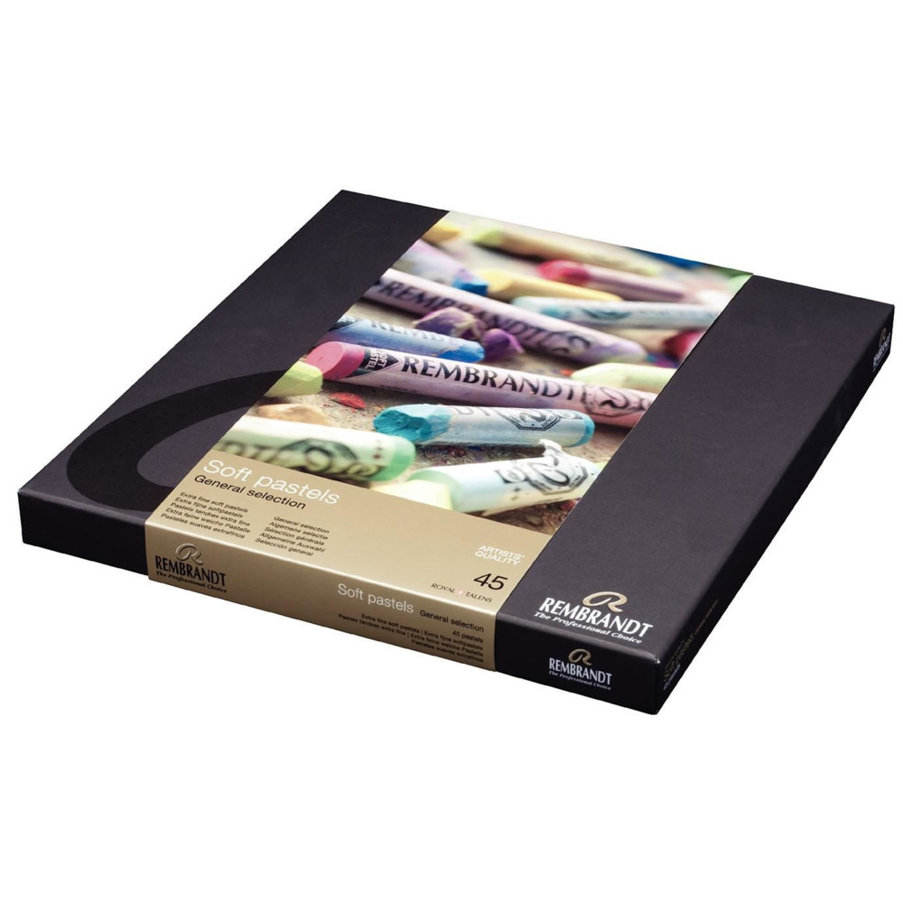Set of General Selection Soft pastels - Rembrandt - 45 pcs.