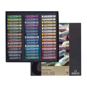 Set of General Selection Soft pastels - Rembrandt - 45 pcs.