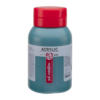 Acrylic paint - Talens Art Creation - Viridian, 750 ml