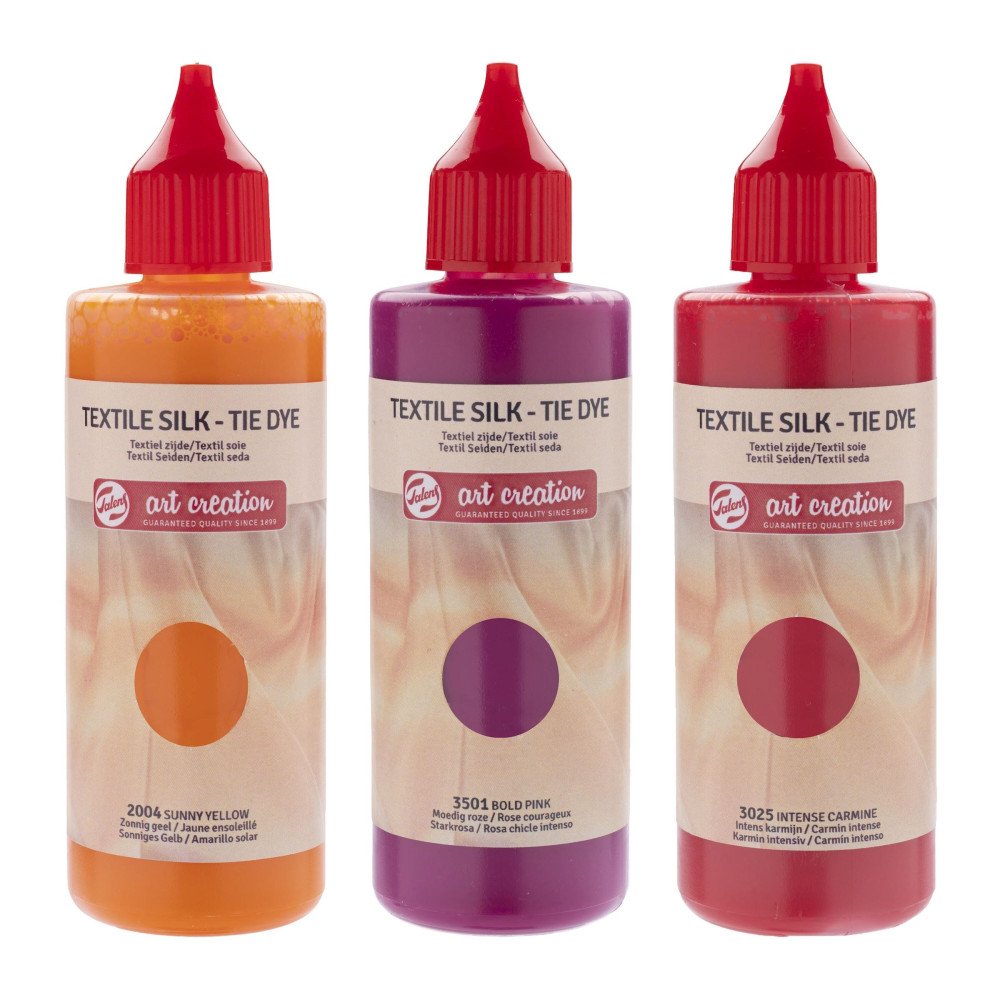 Tie Dye Textile Silk  - Talens Art Cretion - Pink