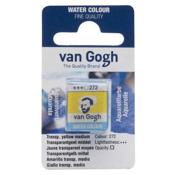 Watercolor pan paint - Van Gogh - 272 Transparent Yellow Medium