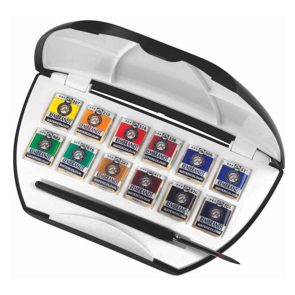 Watercolor Luxury Pocket Box - Rembrandt - 12 colors