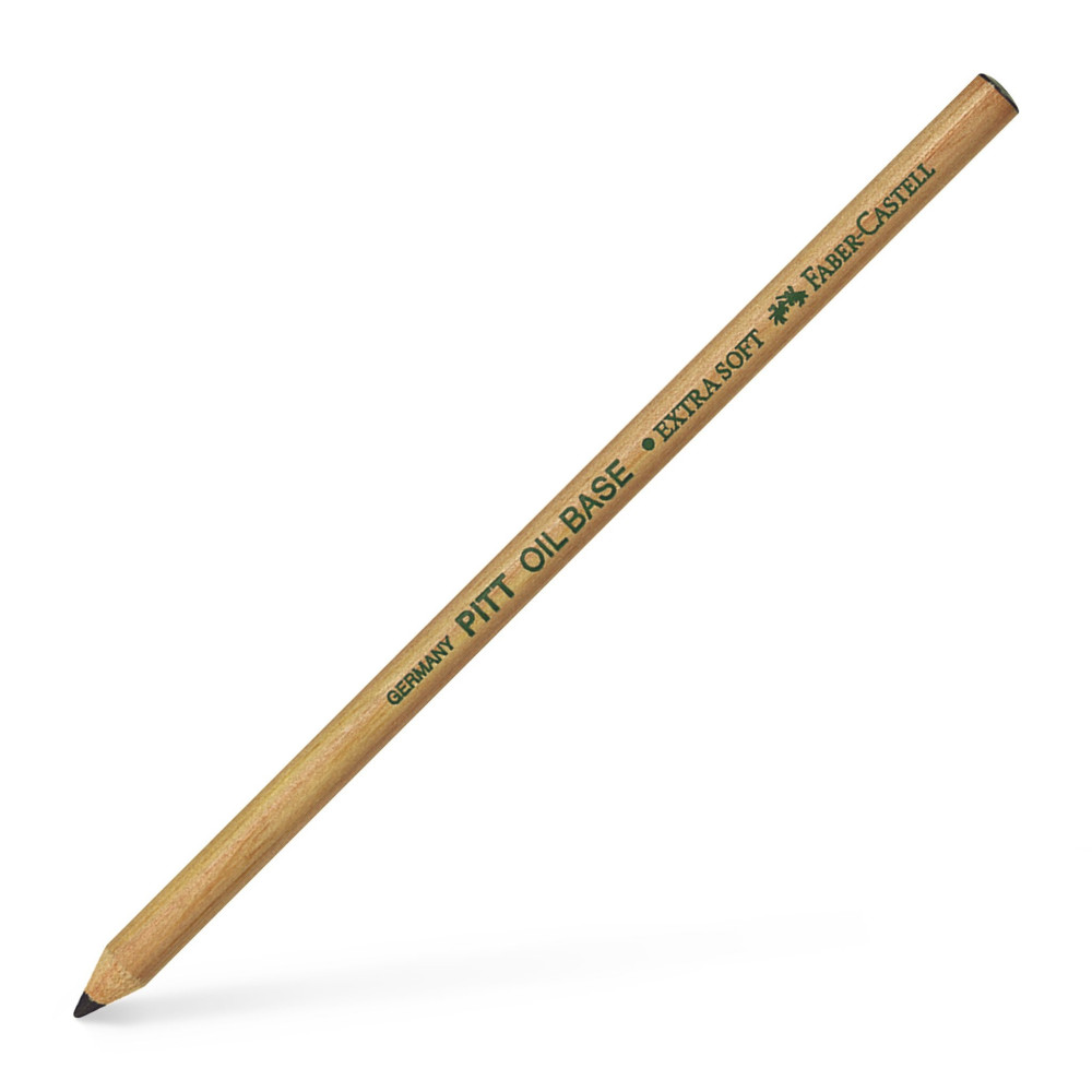 Pitt Oil-based pencil - Faber-Castell - Extra Soft, Black