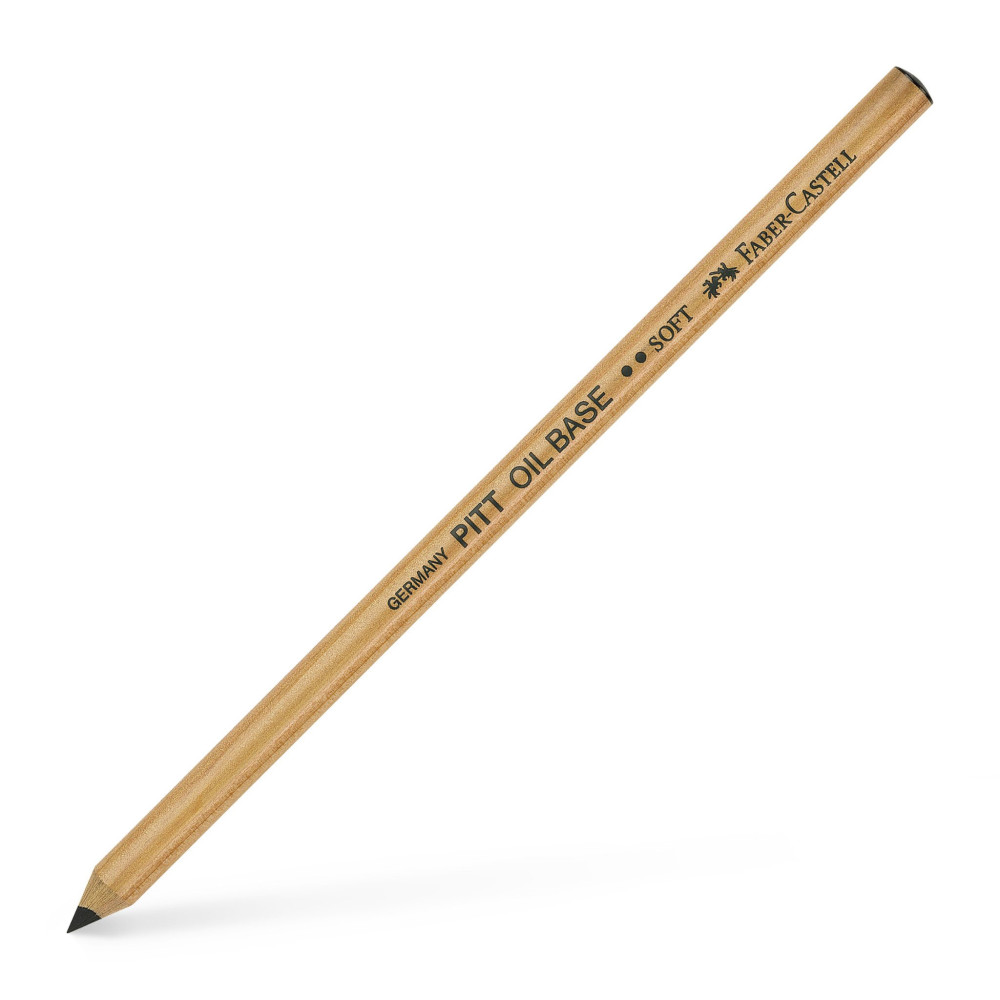Pitt Oil-based pencil - Faber-Castell - Soft Black
