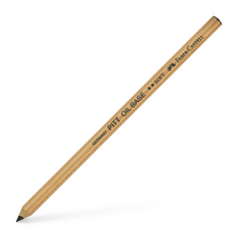 Pitt Oil-based pencil - Faber-Castell - Soft Black