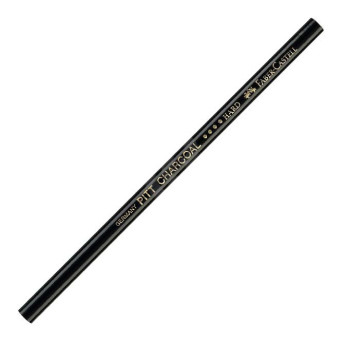 Pitt Natural Charcoal Pencil - Faber-Castell - Hard