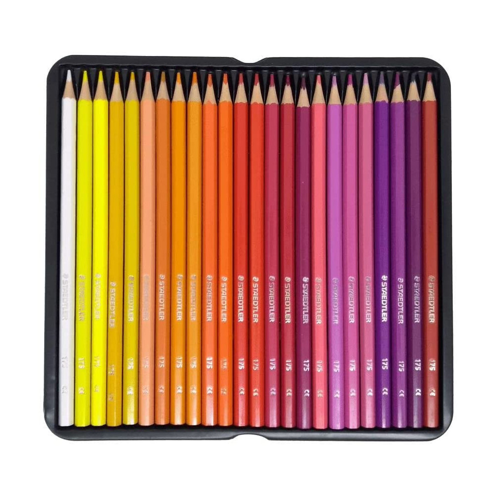 Colored pencils set in metal case - Staedtler - 72 colors