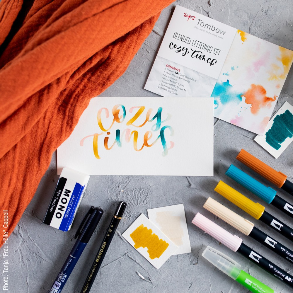 Blending Lettery Set - Tombow - Cozy Times