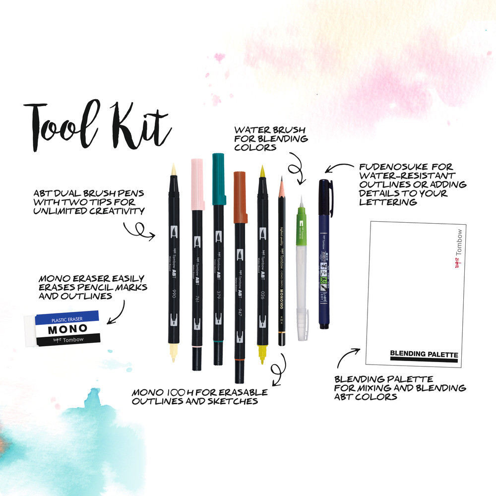 Blending Lettery Set - Tombow - Cozy Times
