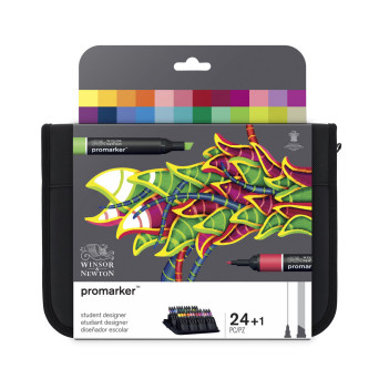 Zestaw Promarker Student Designer - Winsor & Newton - 24 szt.