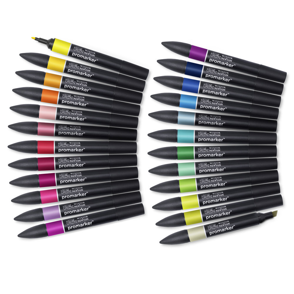 Zestaw Promarker Student Designer - Winsor & Newton - 24 szt.