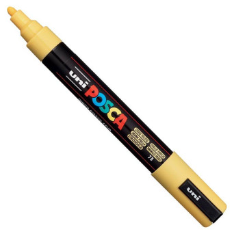 Marker Posca PC-5M - Uni - żółty, straw yellow