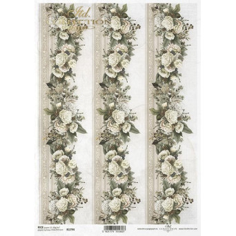 Decoupage rice paper A4 - ITD Collection - R1794