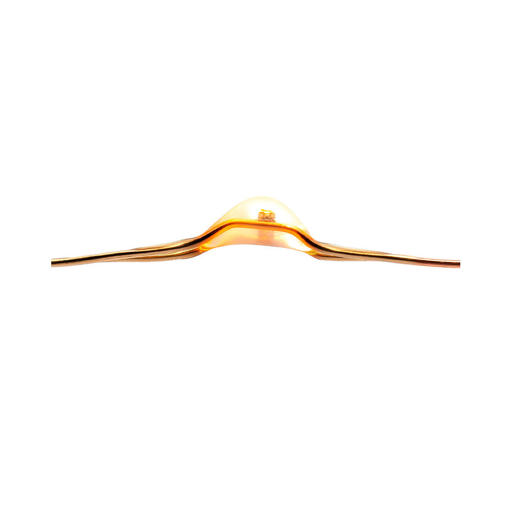 Lampki dekoracyjne LED - miedziane, ciepłe światło, 1,9 m