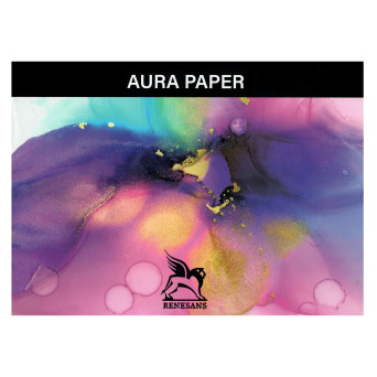 Blok do tuszów Aura A4 - Renesans - 170 g, 10 ark.