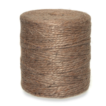 Sznurek jutowy do makramy - naturalny, 2 mm, 0,5 kg, 250 m