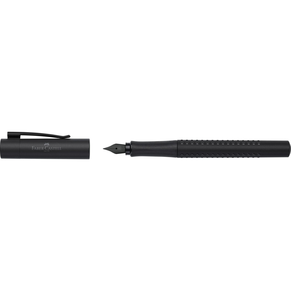 Zestaw prezentowy Grip 2011, pióro wieczne i długopis - Faber-Castell - czarny
