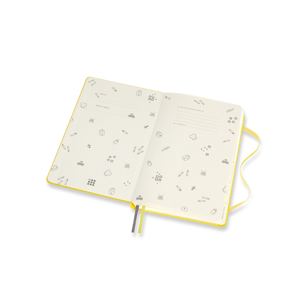 Notebook Baby Passion Journal - Moleskine - yellow hard L