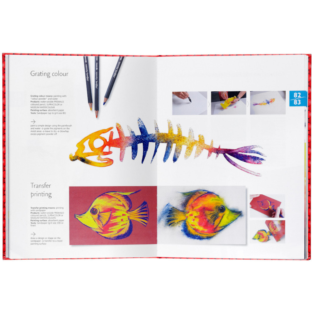 Książka do nauki rysunku - Caran d'Ache - Livre Atelier