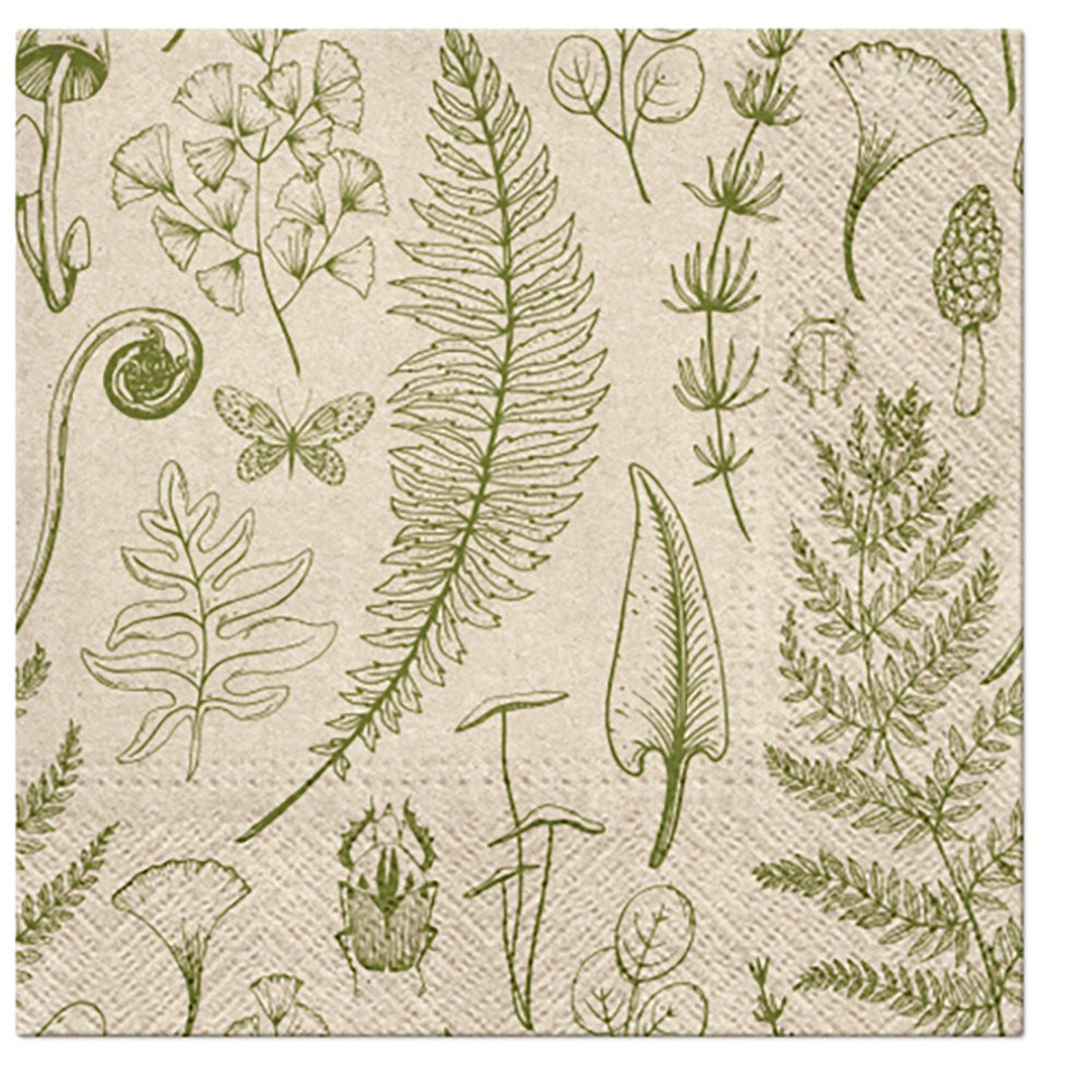 Serwetki ozdobne We Care - Paw - Forest Nature, 20 szt.