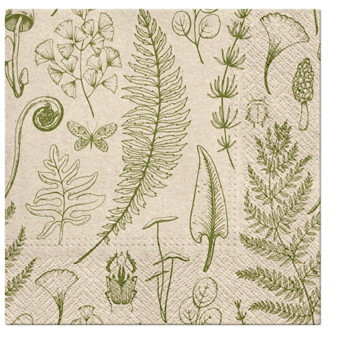 Decorative napkins We Care - Paw - Forest Nature, 20 pcs.