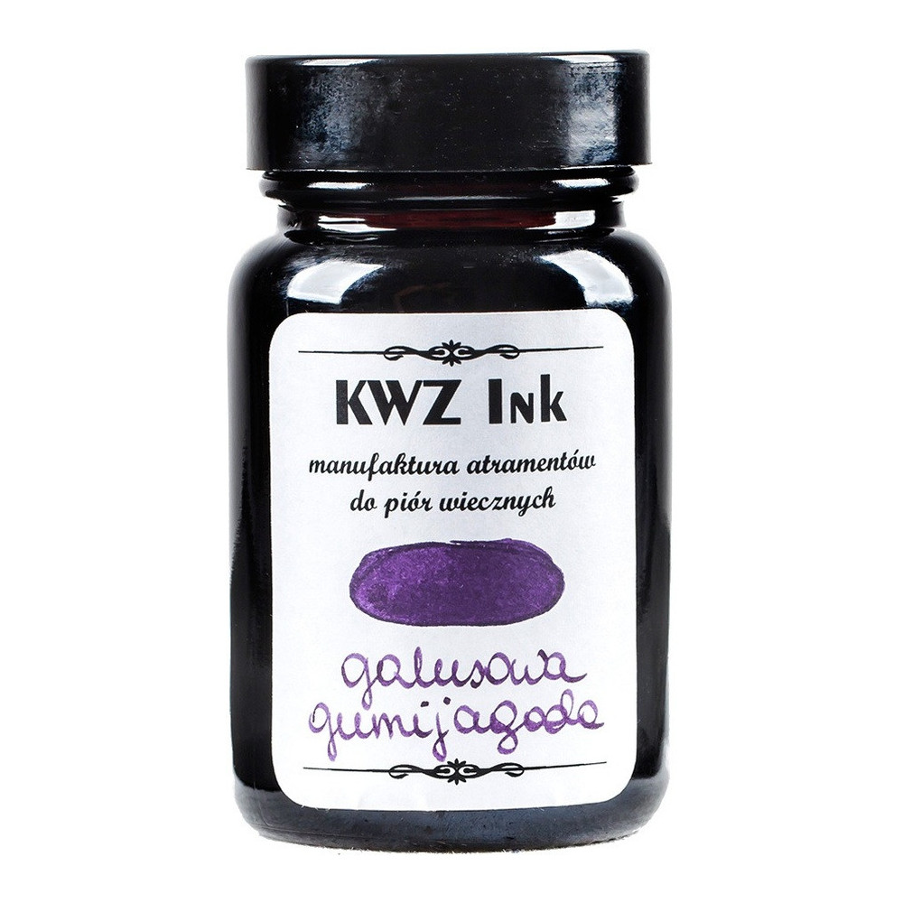 Atrament do piór wiecznych - KWZ Ink - galusowa gumijagoda, 60 ml