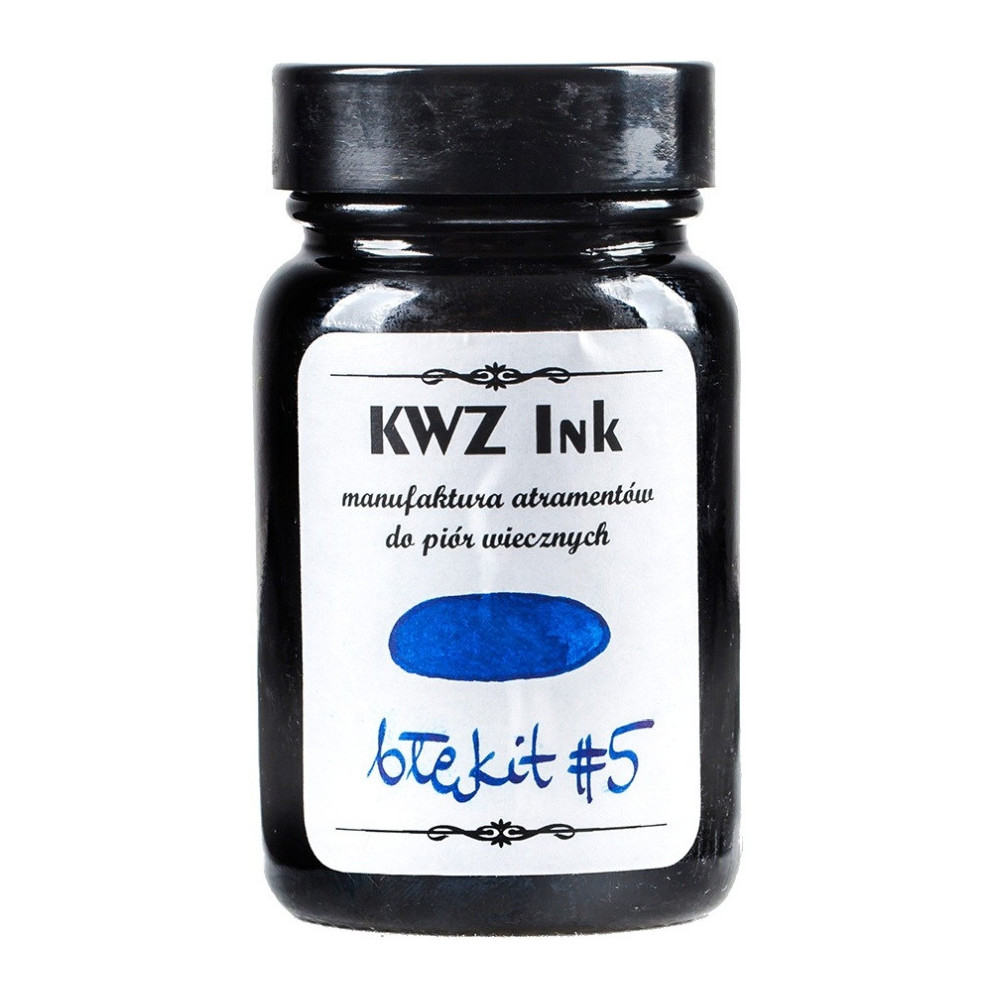 Calligraphy Ink - KWZ Ink - sky blue no 5, 60 ml