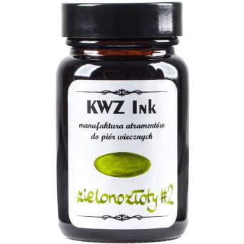Calligraphy Ink - KWZ Ink - green-gold no 2, 60 ml
