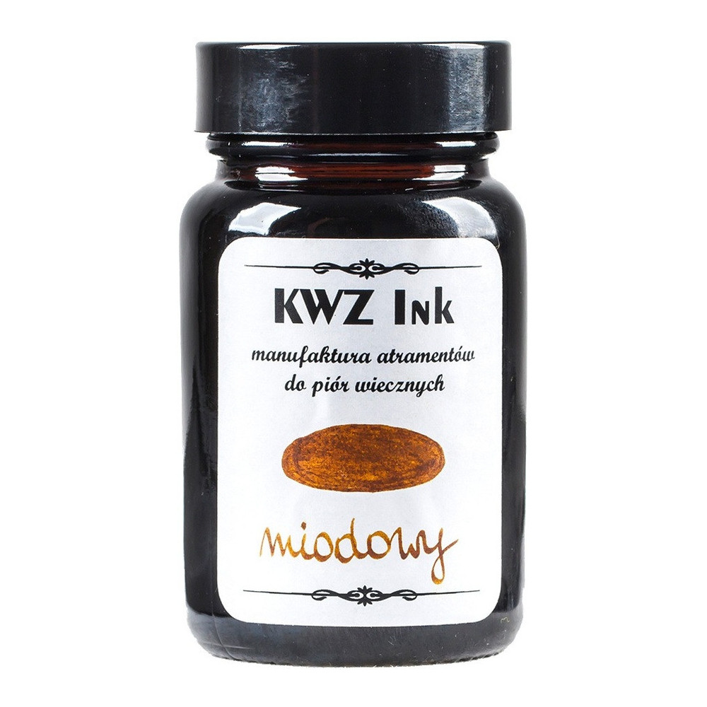 Atrament do piór wiecznych - KWZ Ink - miodowy, 60 ml
