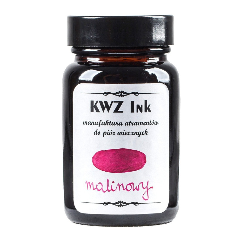 Atrament do piór wiecznych - KWZ Ink - malinowy, 60 ml