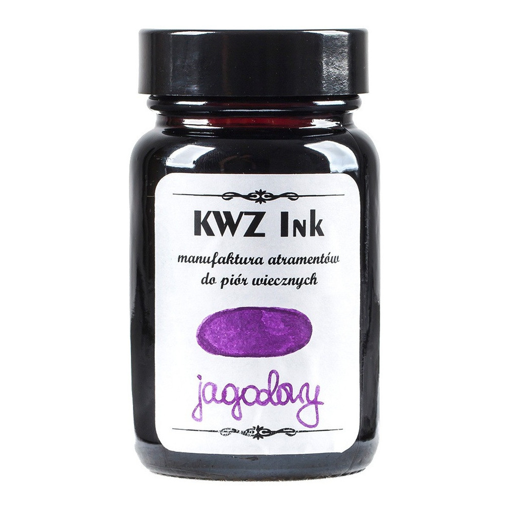 Atrament do piór wiecznych - KWZ Ink - jagodowy, 60 ml