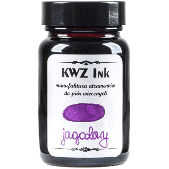 Atrament do piór wiecznych - KWZ Ink - jagodowy, 60 ml